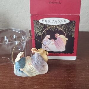 Christmas Joy Nativity Hallmark Keepsake Ornament 1996